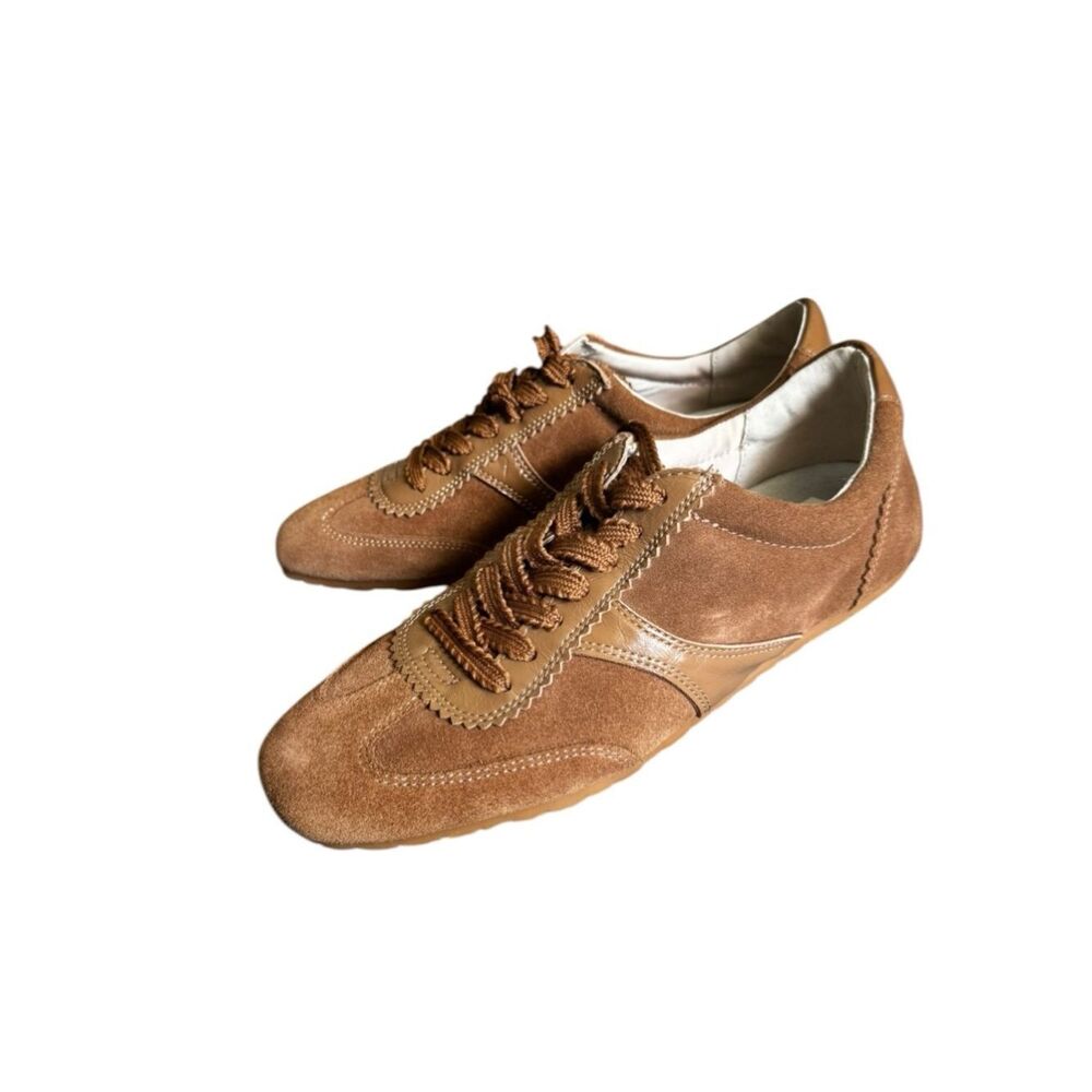 Dolce Vita Dorie sneakers pecan suede NEW 8.5 - Picture 5 of 7